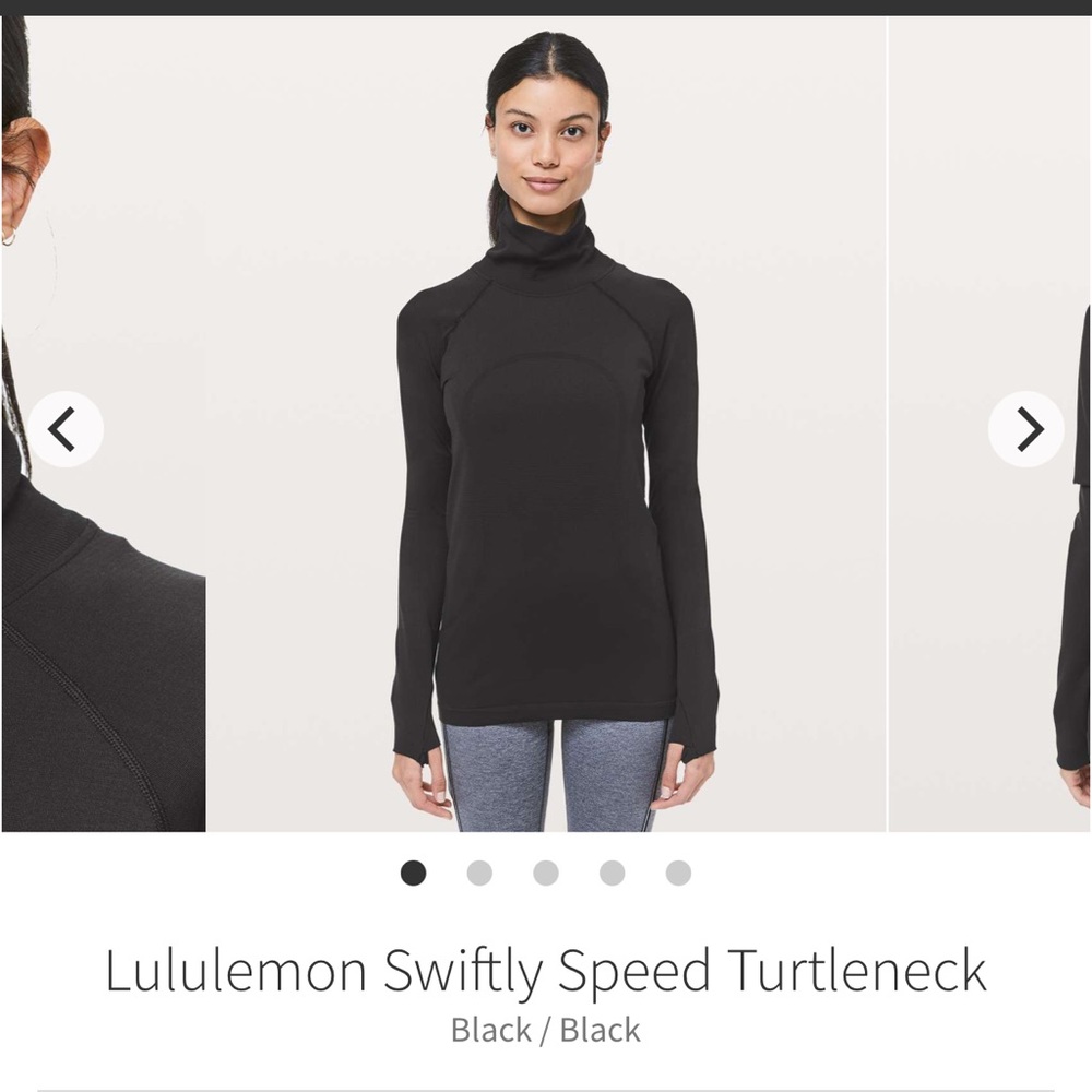 Lululemon Swiftly Speed Turtle Neck